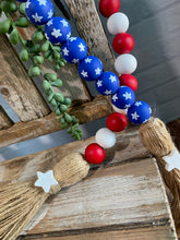 Load image into Gallery viewer, Patriotic Flag Garland
