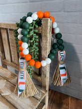 Load image into Gallery viewer, University of MIAMI (Fla) Beaded Garland
