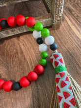 Load image into Gallery viewer, Watermelon Sweetness Beaded Garland
