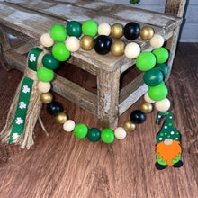 Load image into Gallery viewer, St. Patty&#39;s Day Gnome Garland

