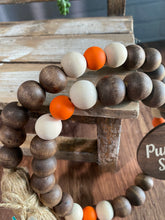 Load image into Gallery viewer, PUMPKIN SPICE Beaded Garland

