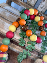 Load image into Gallery viewer, Sparkley Fall Beaded Garland
