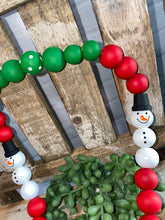 Load image into Gallery viewer, SNOWMAN Beaded Garland
