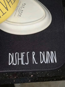 DISHES R. DUNN Rae Dunn Inspired Dishmat
