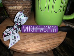WITCHY WOMAN Mini Rolling Pin, Purple