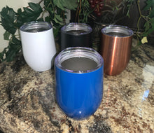 Load image into Gallery viewer, CUSTOM Blue Wine Tumbler
