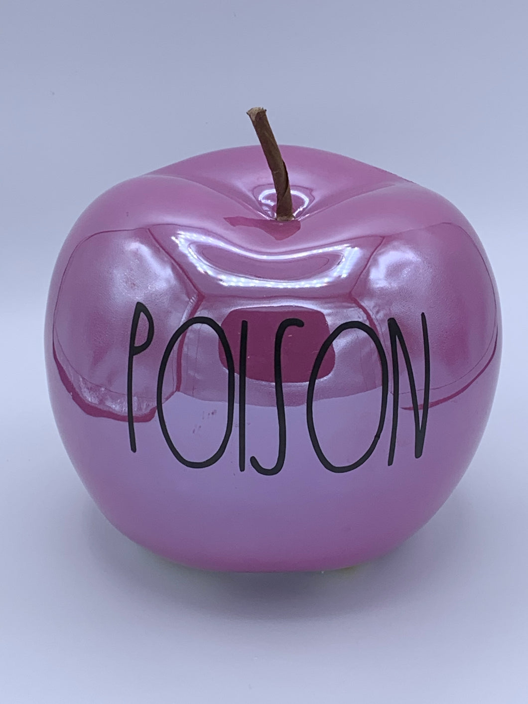 POISON ceramic apple, purple