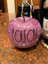 Load image into Gallery viewer, POISON ceramic apple, purple
