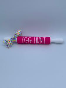 EGG HUNT Rae Dunn Inspired Mini Rolling Pin